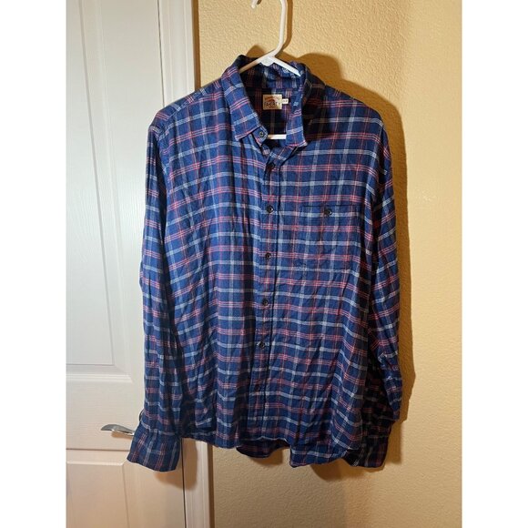 Faherty Long Sleeve Button Up‎ Shirt - Size XL